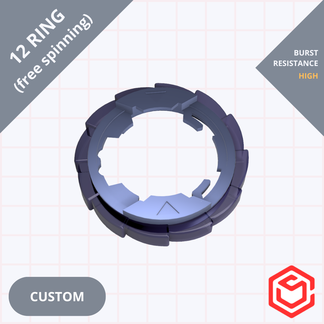 Ring - 12 custom free-spin